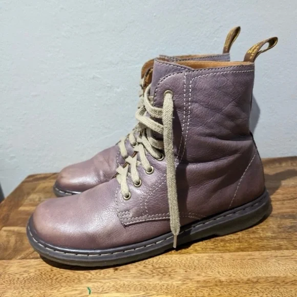 Dr Martens Felice boots purple women's size 9 - Picture 4 of 12